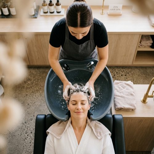 Hair Spa & Keratin Therapy